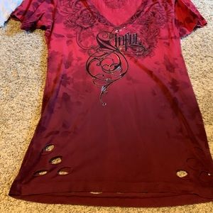 Sinful V-neck t-shirt